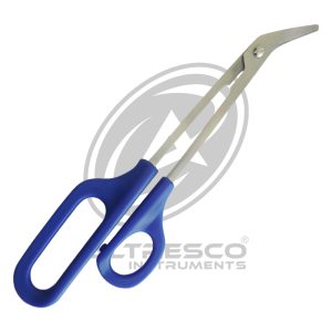 Long Handle Toenail Scissors Angled Blades
