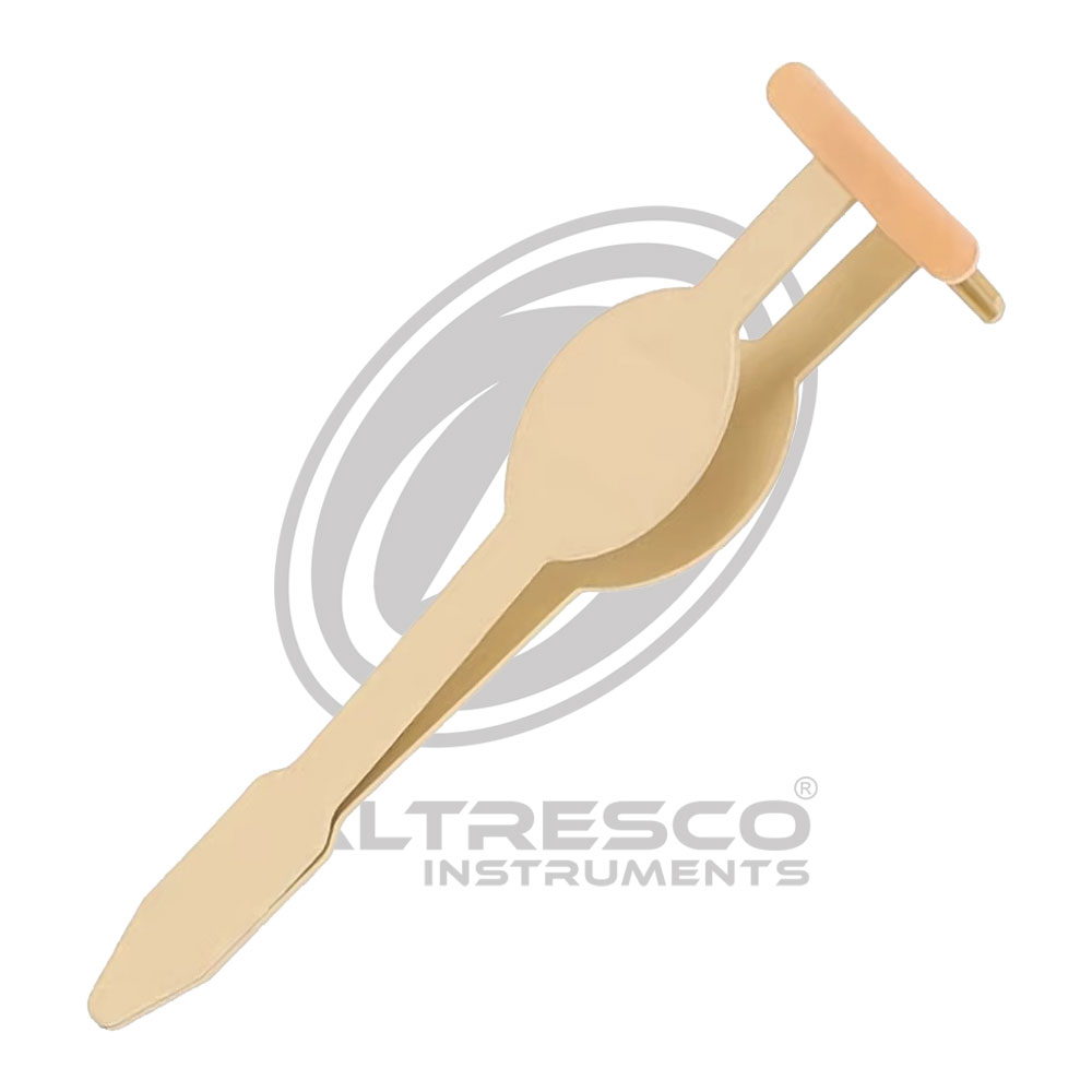 Applicator eyelash tweezers