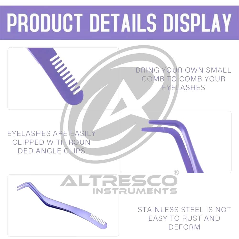 applicator eyelash tweezers